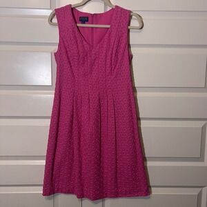 Pendleton‎ Women's Eyelet Sleeveless Dress in Pink, NWT, Women's Size 4